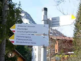 Beschilderung