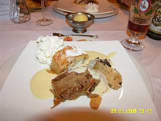 Strudelsorten mit Vanillesauce
